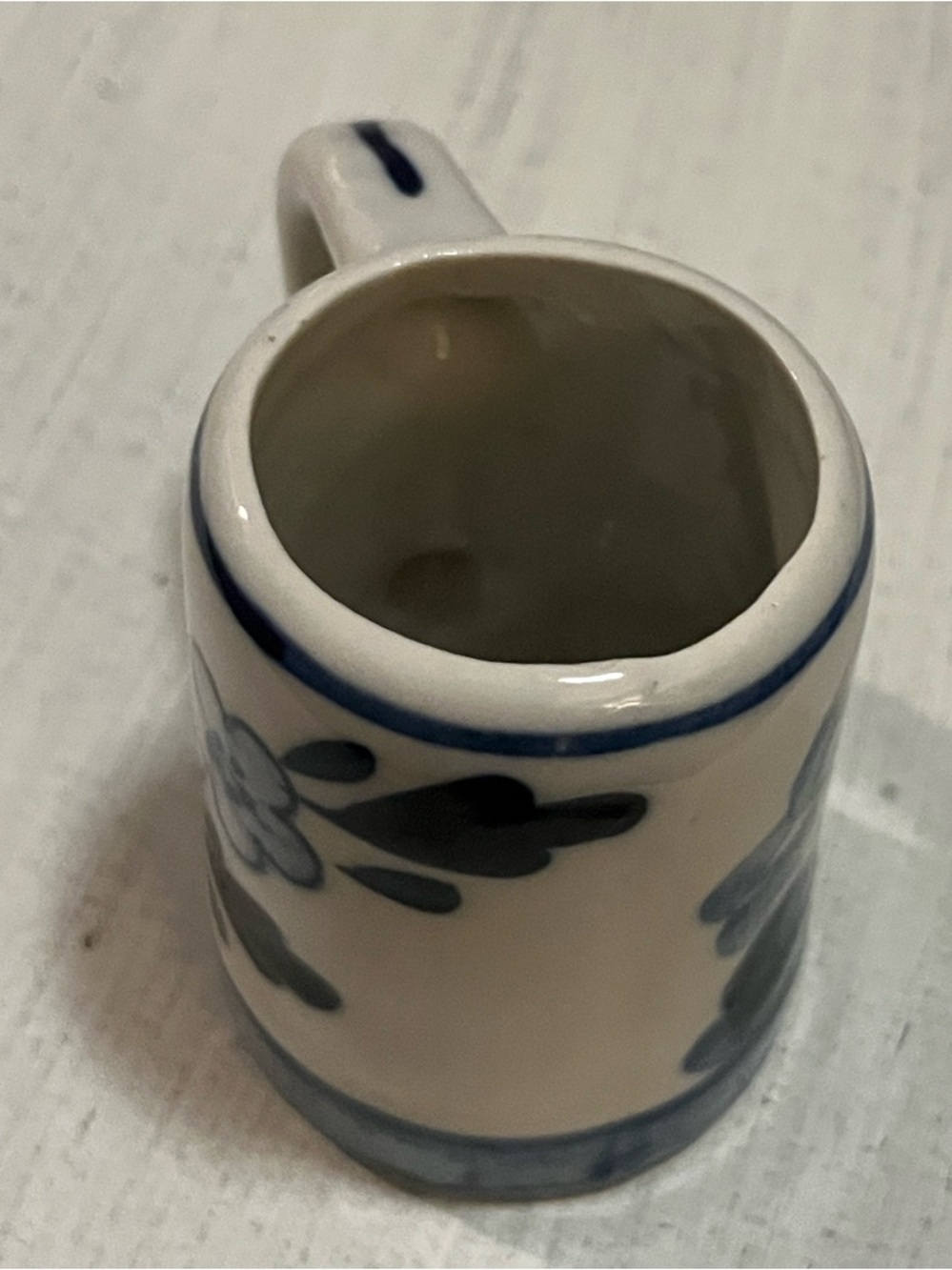 Delft Porcelain Windmill Stein - Mini - Picture 4 of 6